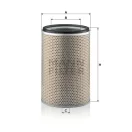 MANN FILTER levegőszűrő 565C29939 - Allis-Chalmers