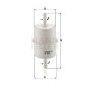 MANN FILTER Üzemanyagszűrő 565WK4002 - New Holland