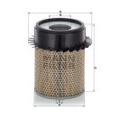 MANN FILTER levegőszűrő 565C21317 - Hitachi