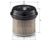 MANN FILTER levegőszűrő 565C21338 - Mercedes Benz