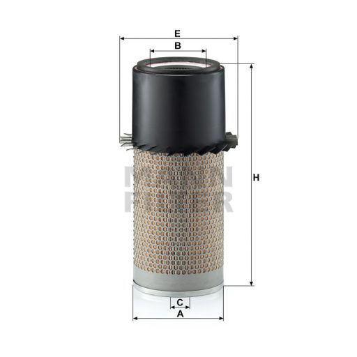 MANN FILTER levegőszűrő 565C18436 - New Holland