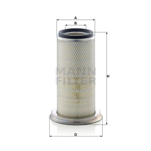MANN FILTER levegőszűrő 565C22025 - New Holland