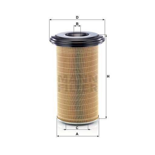 MANN FILTER levegőszűrő 565C24650.7 - New Holland