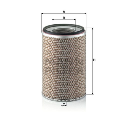 MANN FILTER levegőszűrő 565C24719 - New Holland
