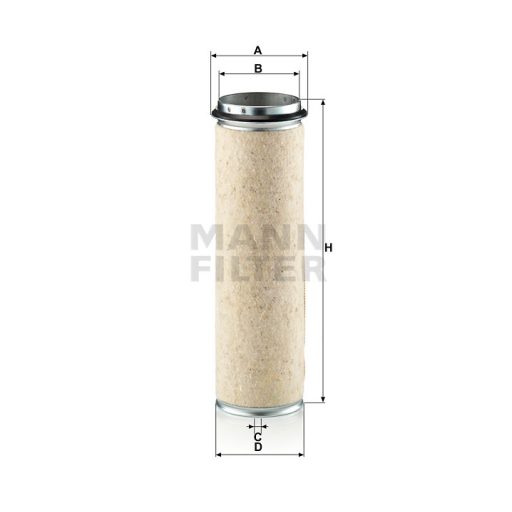 MANN FILTER másodlagos levegőszűrő 565CF1200 - New Holland
