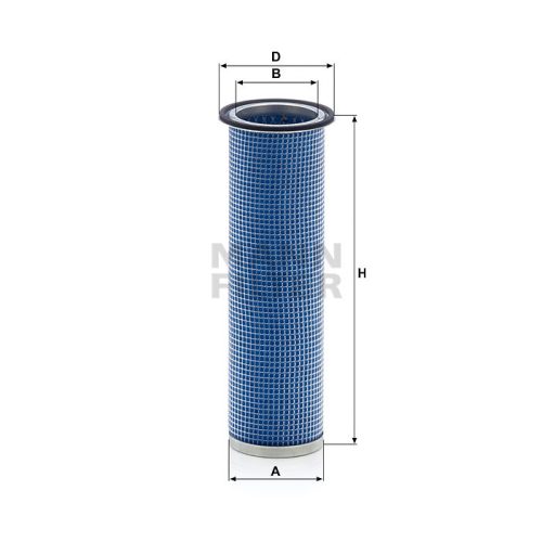 MANN FILTER másodlagos levegőszűrő 565CF9002X - New Holland