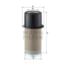 MANN FILTER levegőszűrő 565C18436 - Poclain