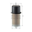 MANN FILTER levegőszűrő 565C18436 - Toyota