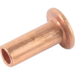 Vörösréz szegecsek 00145985 - 6 x 12 mm (100 db)