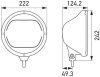 LED menetfényszóró 4550020039