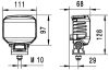 LED-munkalámpa 4551GA996488001