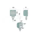 Longlife LED munkalámpa négyzet alakú 2500 lm 29 W