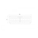 Longlife LED munkalámpa téglalap alakú 2195 lm 25.5 W