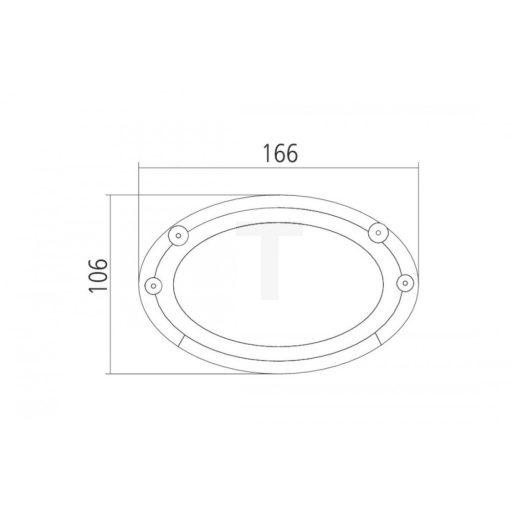 Longlife LED munkalámpa ovális alakú 2900 lm 30 W