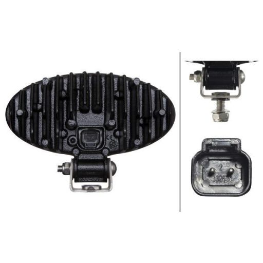 Hella LED munkalámpa ovális alakú 1700 lm 28 W