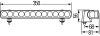 LED-munkalámpa 4551FJ958040001 (fényhíd)