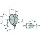 Cobo Halogen munkalámpa kör alakú 55 W