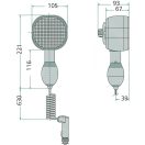 Cobo Halogen munkalámpa négyzet alakú 70 W