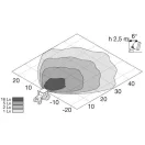 Hella Halogen munkalámpa téglalap alakú 55 W