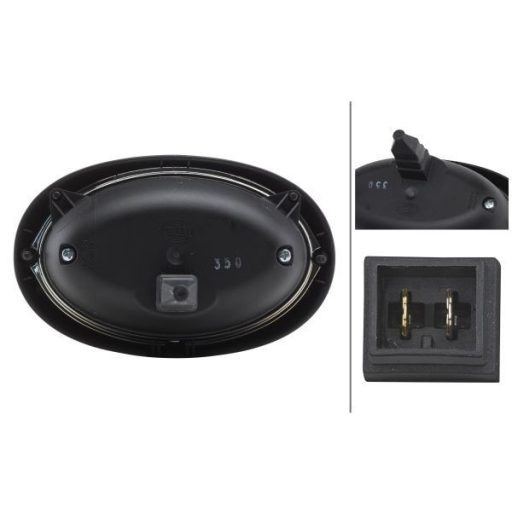 Hella Halogen munkalámpa ovális alakú 55 W