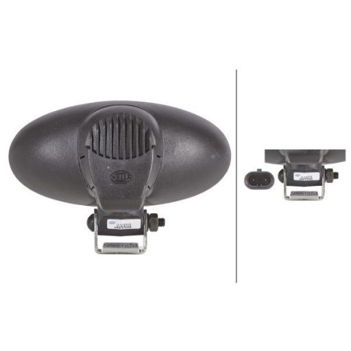 Hella Halogen munkalámpa ovális alakú 60 W