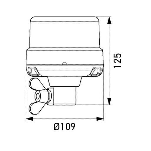 LED-körvillogó 4552XD066146011