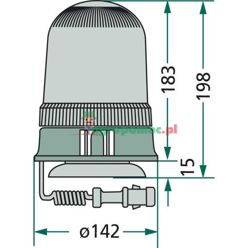 Körvillogó 207RLM9412