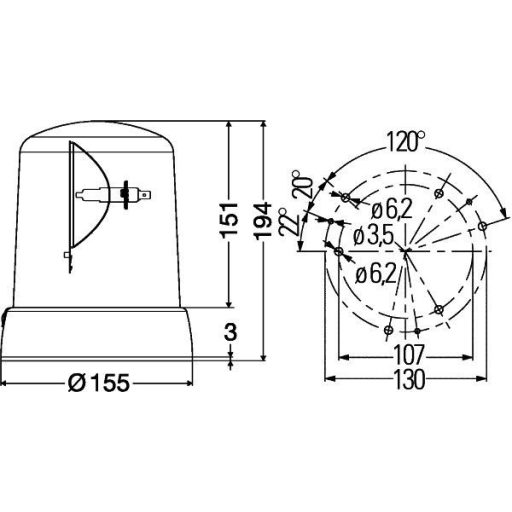 Körvillogó 4552RL008061101