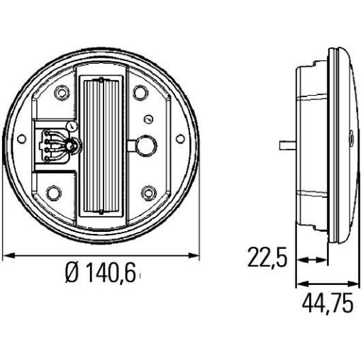 Hátsó LED-lámpa 4552SD344100001