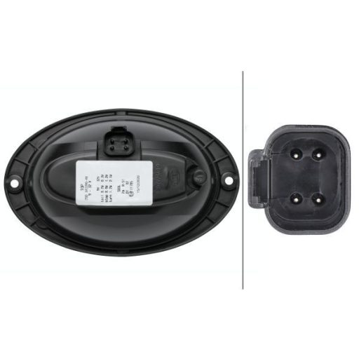 Hátsó LED-lámpa 4552SD343390401