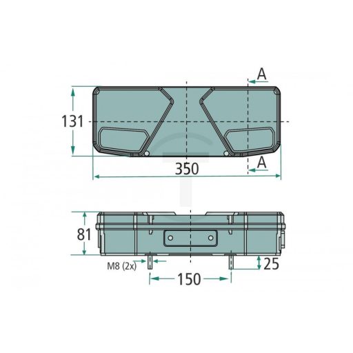 Hátsó LED-lámpa 70799520