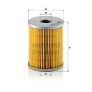 MANN FILTER Üzemanyagszűrő 565P810X - Toyota