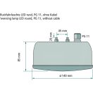 LED-es hátsó ködlámpa 504378407001
