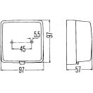 Hátsó ködlámpa 4552NE003315011