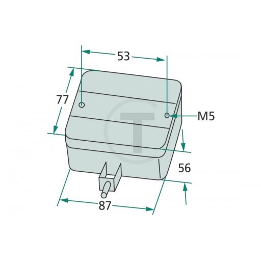 Hátsó ködlámpa 20700016