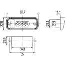 LED-es rendszámtábla-világítás 4552KA010278311