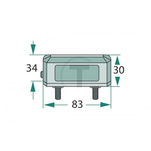 Rendszámtábla-világítás 4990348