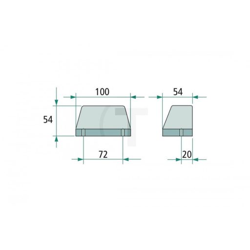 Rendszámtábla-világítás 207KL40