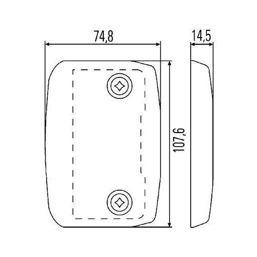 LED irányjelző 4552BA008260017