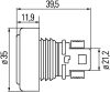 LED helyzetjelző lámpa 4552PF340825001