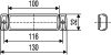 LED helyzetjelző lámpa 4552TM008645651