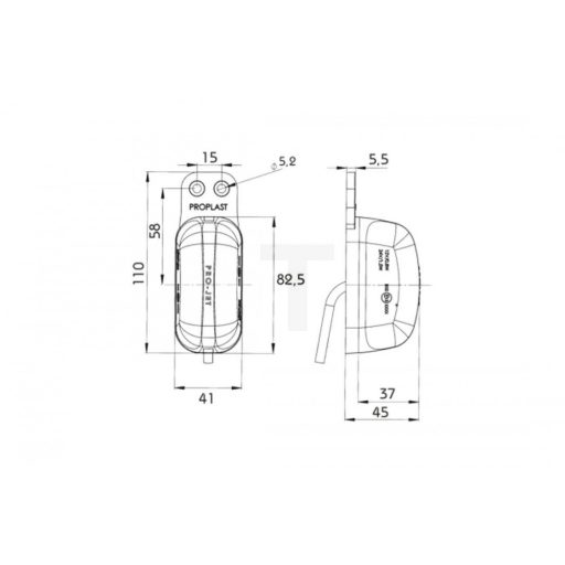 LED körvonallámpa 50240001024