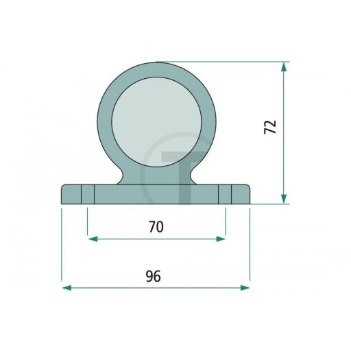 LED körvonallámpa 7070010343