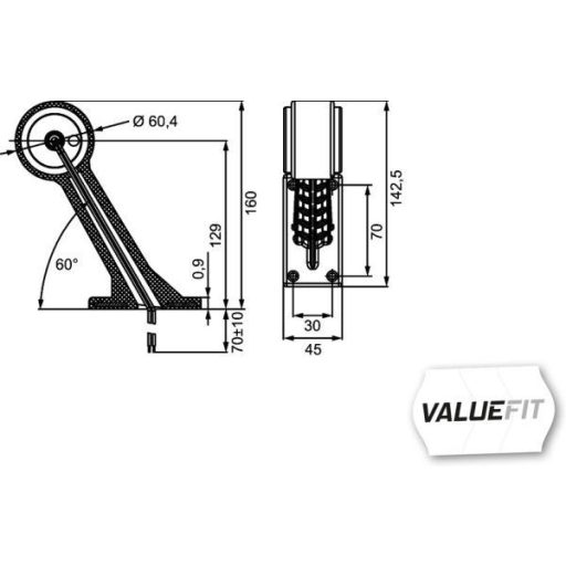 LED körvonallámpa 4552XS357004031