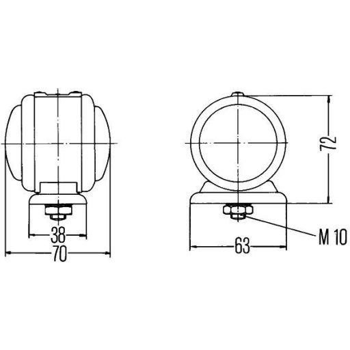 Körvonallámpa 4552TJ001633211