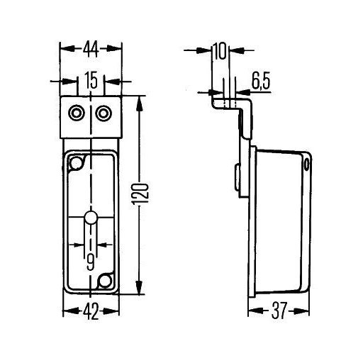 Körvonallámpa 4552XS005020021