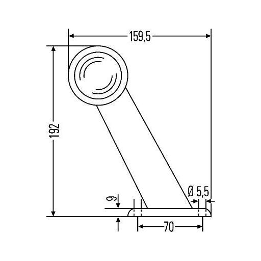 Körvonallámpa 4552XS955232001