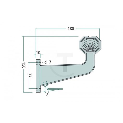 Körvonallámpa 504313504007