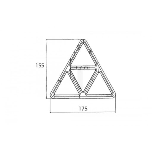 Fényvisszaverő prizma 50226107104