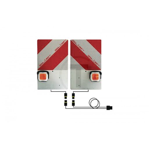 Figyelmeztető tábla LED-lámpákkal 2070010023